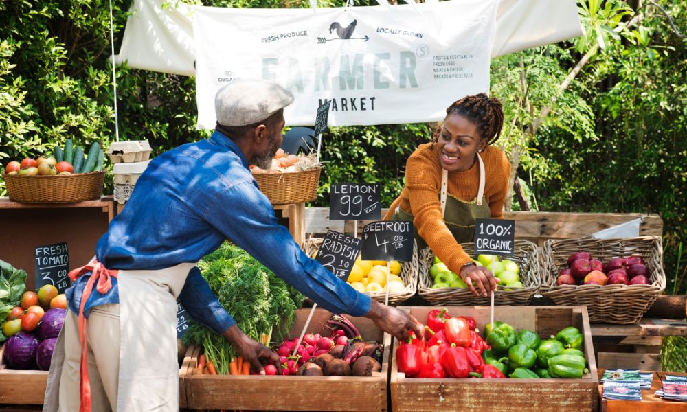 How to set up a farmers market stall to make your products shine 