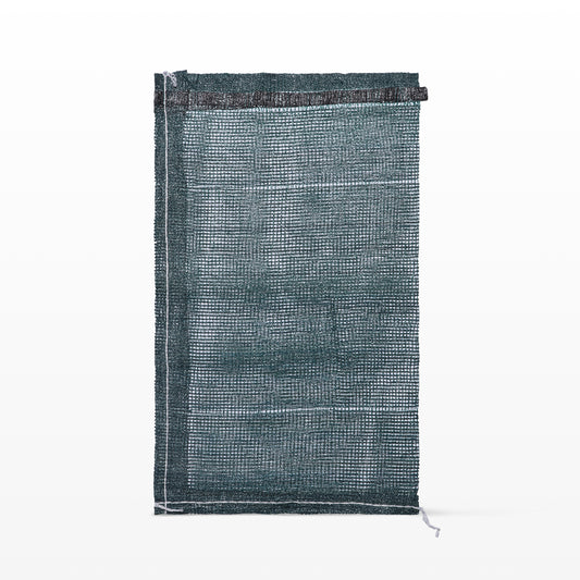 1 Peck (10lb) Green Plain Mesh Bags