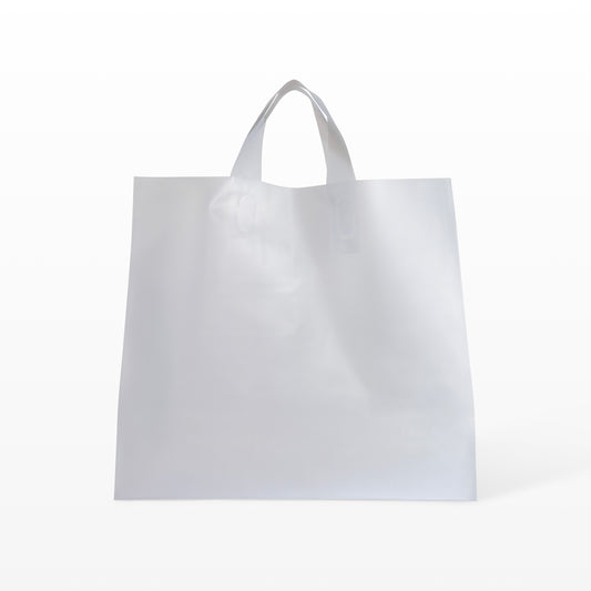 1/2 Bushel Double Handle Clear Plastic Tote Bags