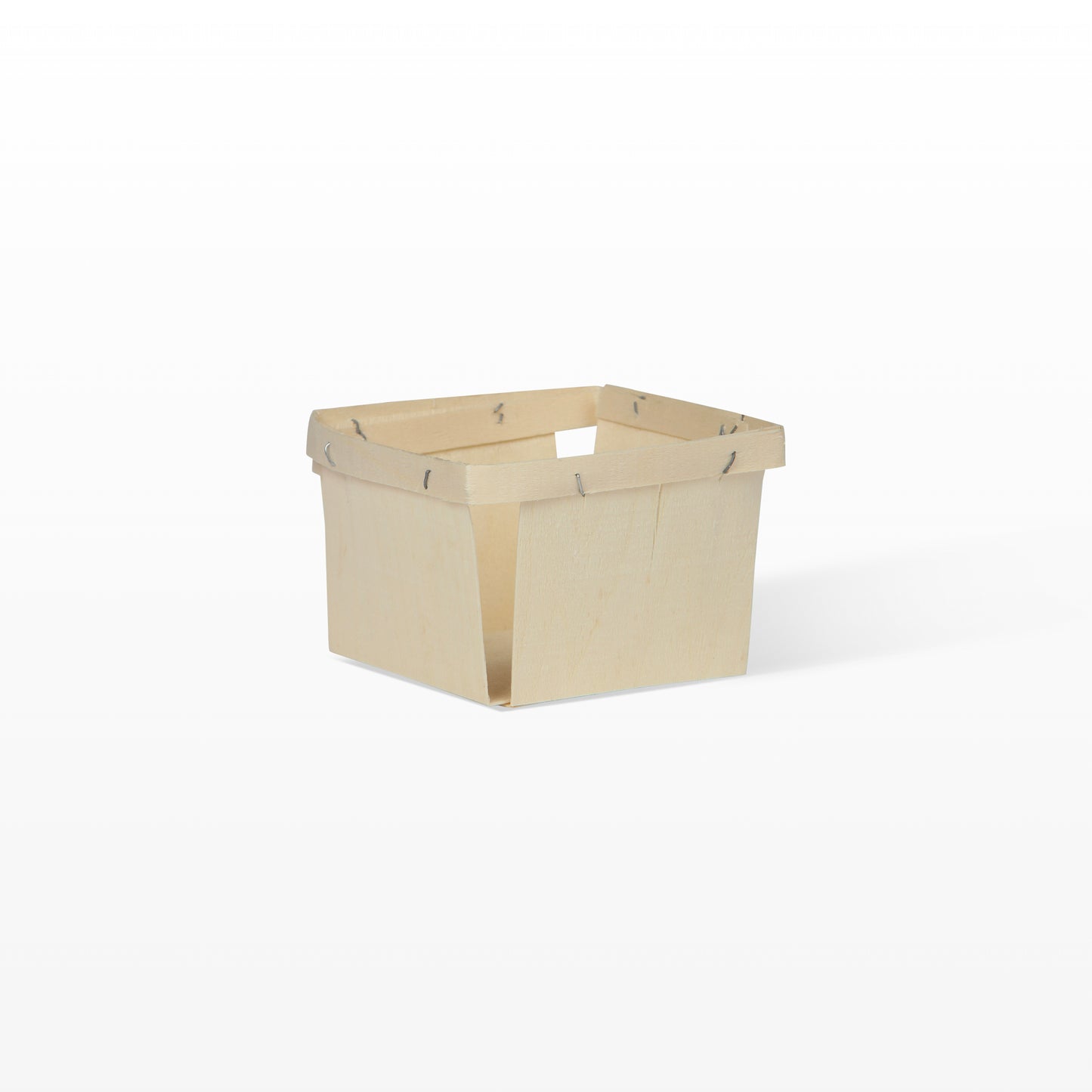 One Pint Wooden Berry Basket