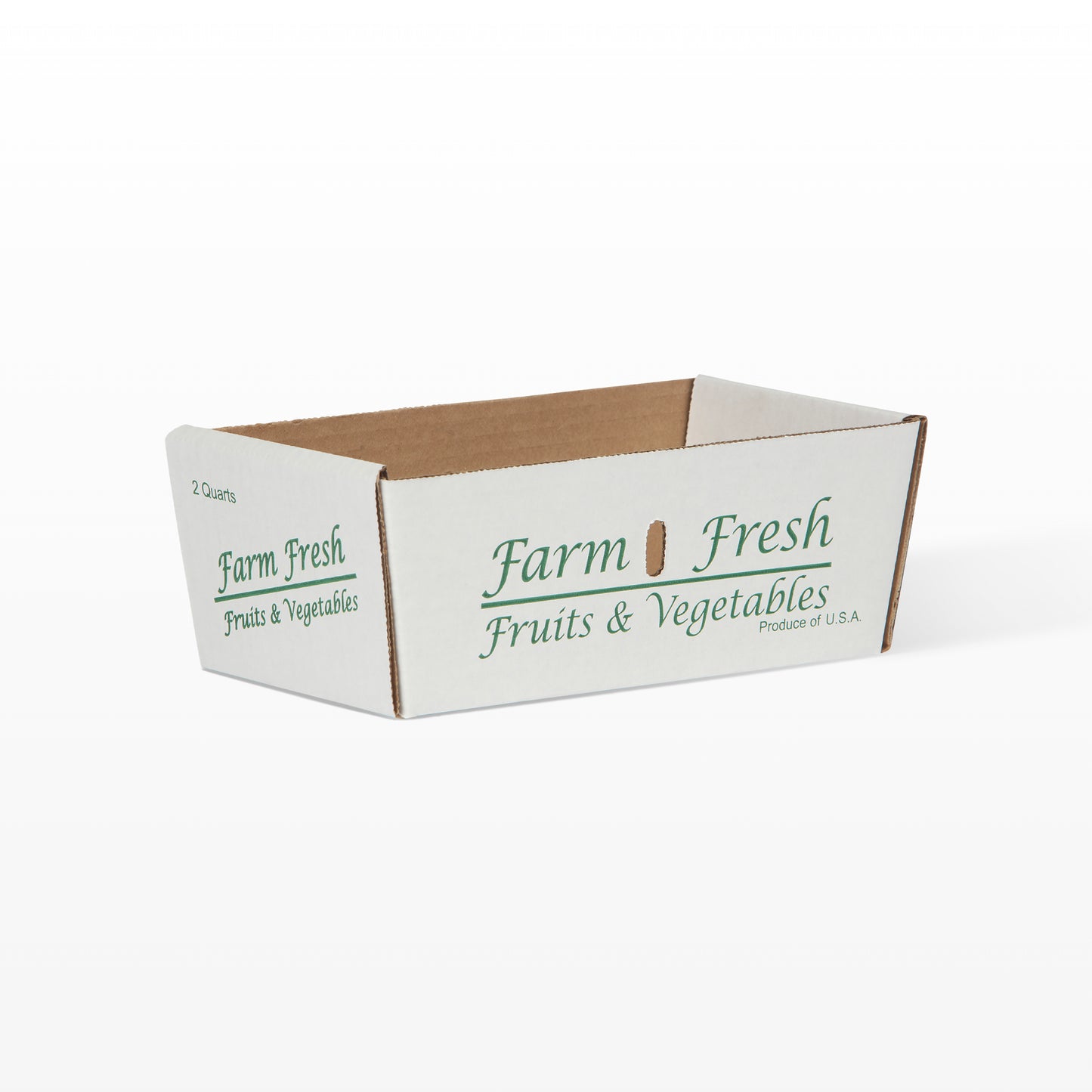 2 Quart Farm Fresh Corrugated Basket