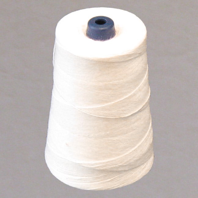 1kg Raw White Polyester Embroidery Thread Yarn Paper Cone