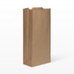 10 lb. (1 Peck) Plain Kraft Multiwall bag