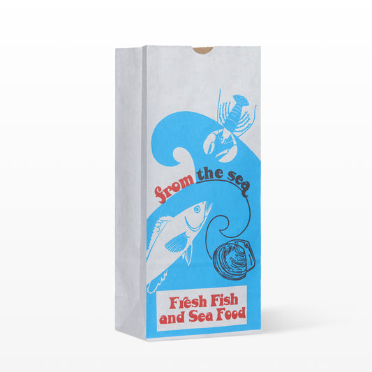 1 Peck Paper Shellfish Bag