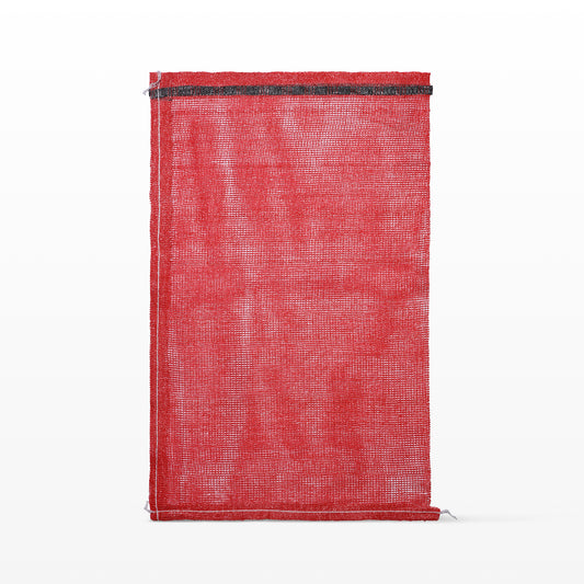 1 Bushel (50lb) Red Plain Mesh Bags
