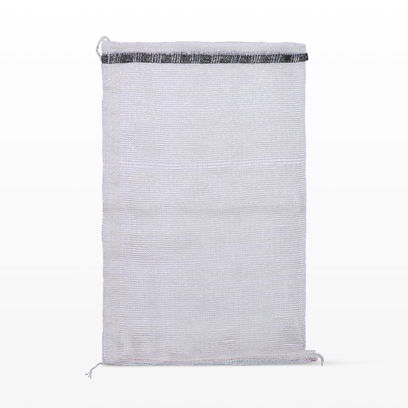 1/2 Bushel (25lb) White Plain Mesh Bags