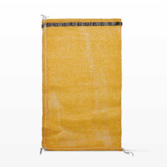 1/2 Bushel (25lb) Yellow Plain Mesh Bags