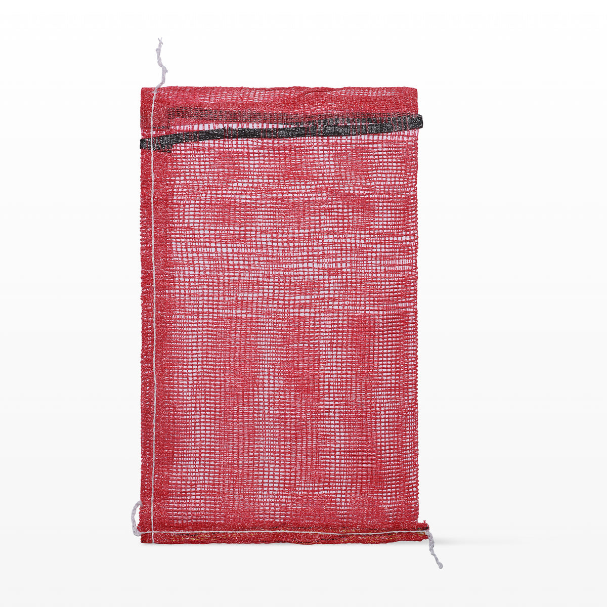 1 Peck (10lb) Red Plain Mesh Bags