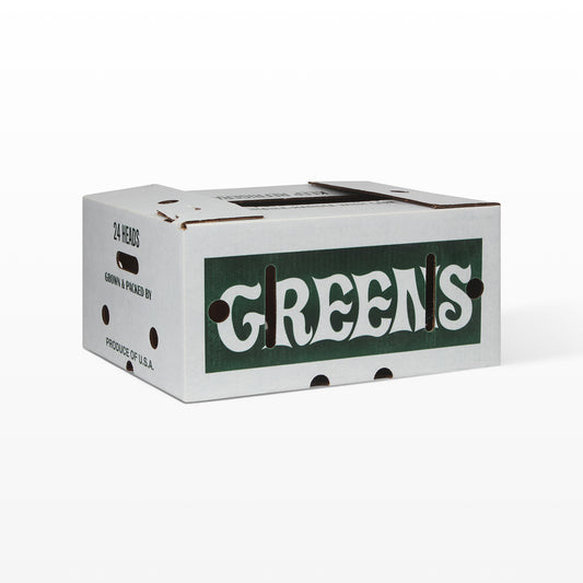 Hydro Cool Lettuce/Greens Waxed Box