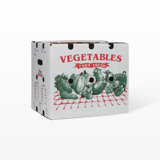 1 Bushel Waxed Vegetable Box