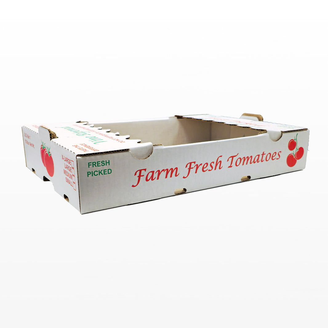 Tomato Export Container Box Produce Baskets Wholesale | Globe Bag Company