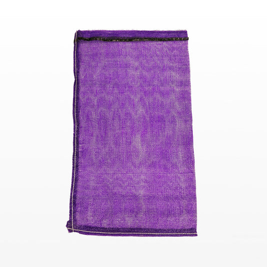 1 Bushel (50 lb.) Purple Plain Mesh Heavy Duty Bags