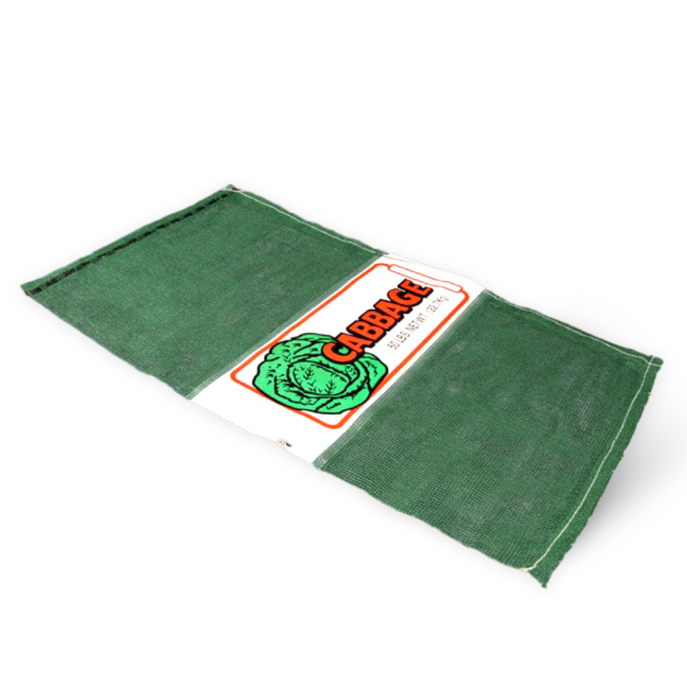 Heavy Weight Green Mesh Bags w/Stock Band